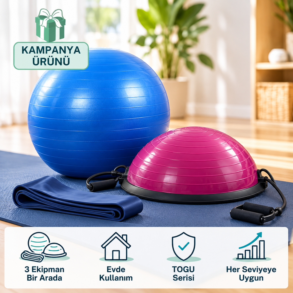Evde Pilates Ekipman Seti