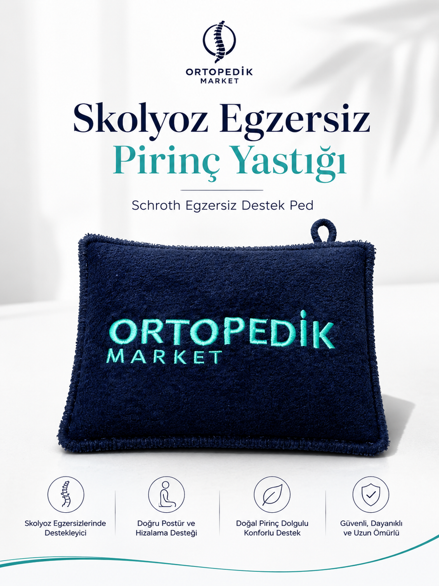 Skolyoz Egzersiz Pirinç Yastığı