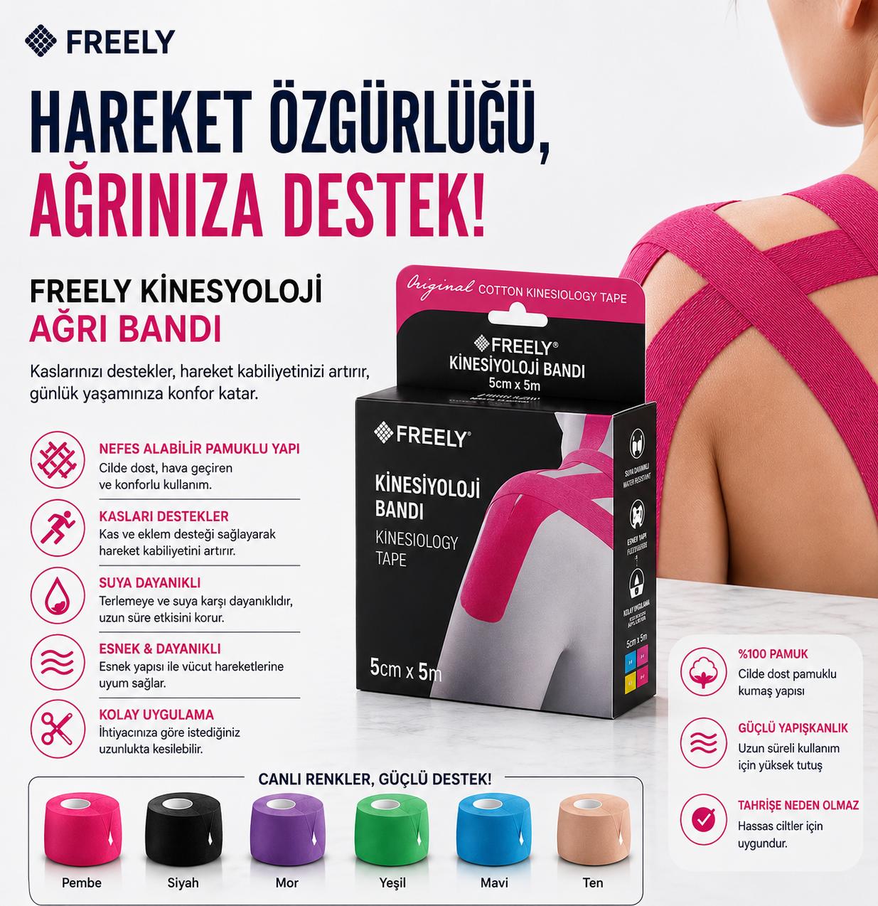 Kinesyoloji Ağrı Bandı